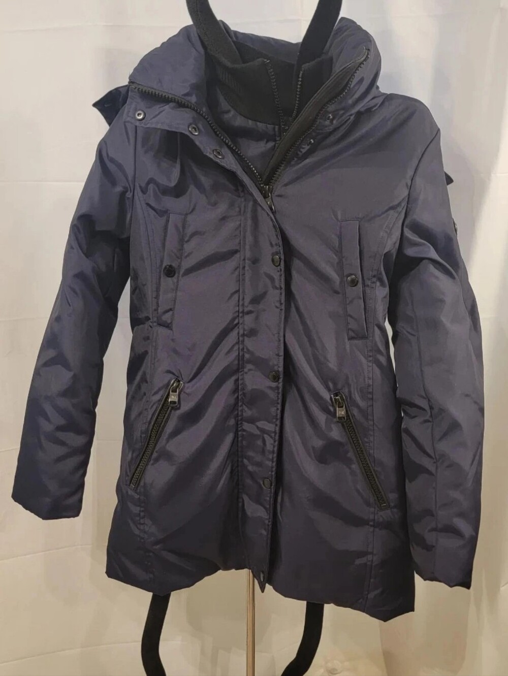 Andrew Marc Winter Down Parka Jacket With Hood